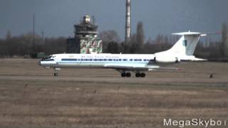 preview picture of video 'Ukraine - Air Force Tupolev Tu-134AK (63957) landing at UKOR'