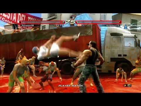 Tekken 6 - Online Battle #121 Miguel (Brandon) Vs. Anna Williams (Me)