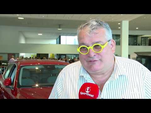 Voorzitter Van Raemdonck  KSV Temse aan het woord op de maatjes en oesteravond