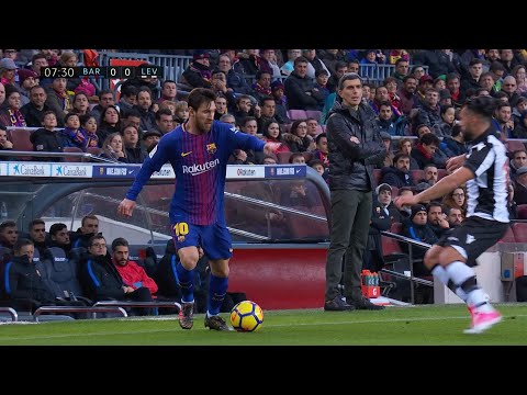 Lionel Messi vs Levante | Every Touch | 06/01/2018
