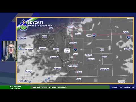 Pueblo Under Severe Thunderstorm Warning