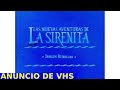 Anuncio Las Nuevas Aventuras De La Sirenita Dobles Burbujas VHS Comercial