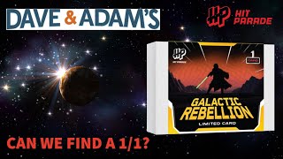1/1 HUNTING! Opening a Dave & Adams Hit Parade Star Wars Galactic Rebellion Repack Box!