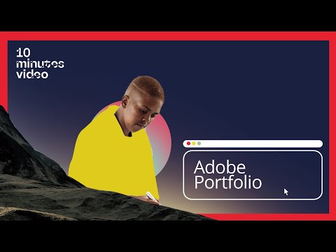Adobe Portfolio in under 10 Minutes