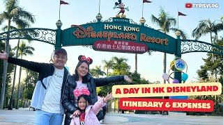A Day in Hong Kong Disneyland || Realistic Itinerary &amp;amp; Expenses || Early Entry Pass Experience