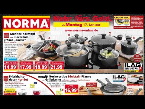 🛒 Norma Katalog Prospekt 17. bis 22. Januar 2022 - Neuigkeiten, Angebote Deutschland 🇩🇪