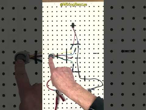How to Wire a 5 Pin Apiele Halo Push Button Switch With AND Without a Relay.