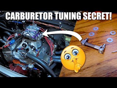 Holley 4150 carburetor tuning “secret” you probably don’t know about.