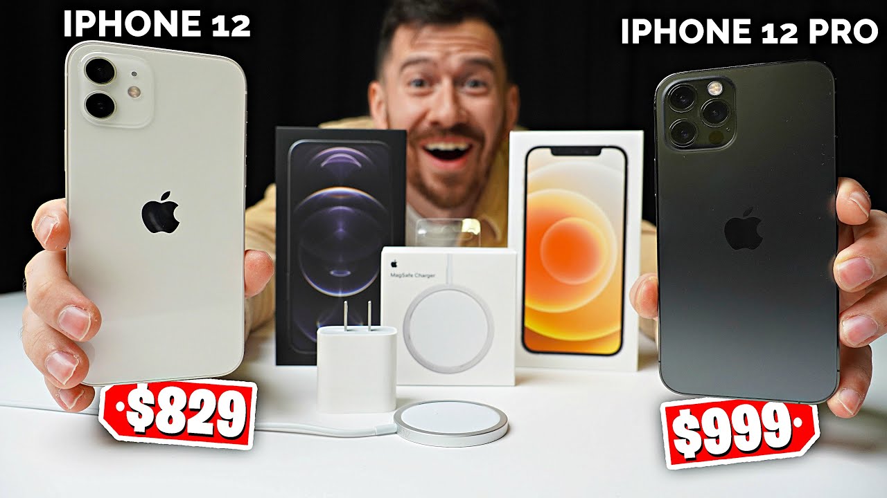 iPhone 12 Vs. iPhone 12 Pro Unboxing! Apple just changed everything..