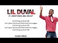 Lil Duval ft. Snoop Dogg, Ball Greezy - smile (Clean edit) Lyrics