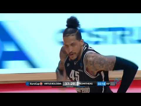 BASKET: La Virtus abbatte il Promitheas, ora è volata per il primo posto | VIDEO