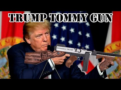 Donald Trump Edition Auto Ordnance 1927A1 “Chicago Typewriter”