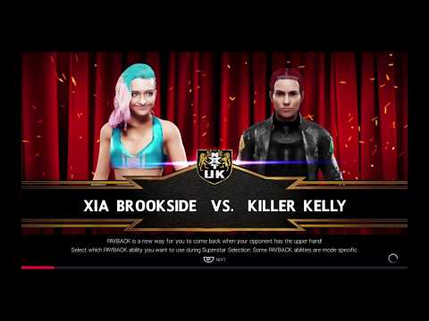 WWE 2K19 Xia Brookside vs Killer Kelly