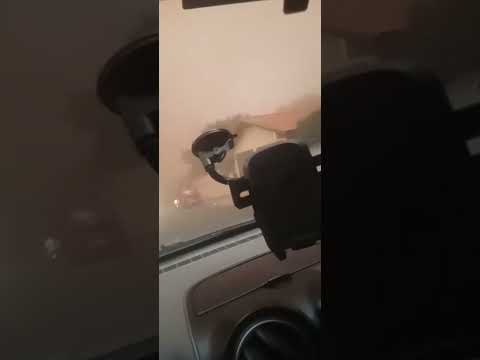 Tempestade em Areiópolis SP 22/09/2025