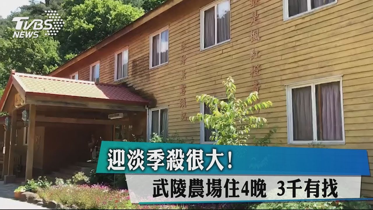 迎淡季殺很大! 武陵農場住4晚3千有找