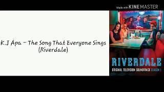 K.J Apa - The Song That Everyone Sings (Riverdale) (Subtitulado al español)