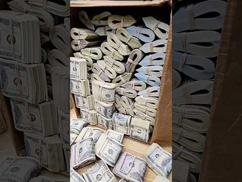Amsr unboxing 1 million dollars money cash dinero. #money #motivation #dinero