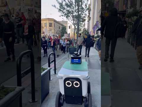 robot got stuck in the protest! #newmusic #musicdiscovery #posthardcore #metalcore #metalreels