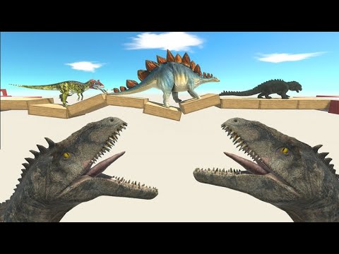 Escape From Giganotosaurus - Animal Revolt Battle Simulator