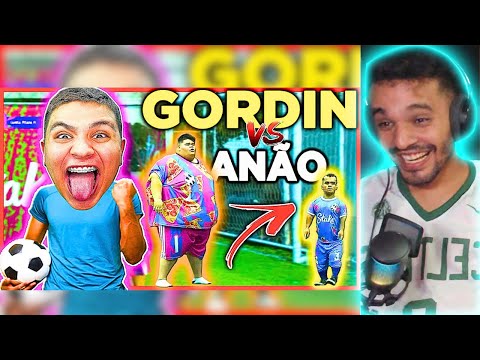 react paulo football - DWARVES vs CHUBBIES