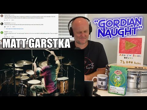 Drum Teacher Reaction: MATT GARSTKA "Gordian Naught" | Animals As Leaders