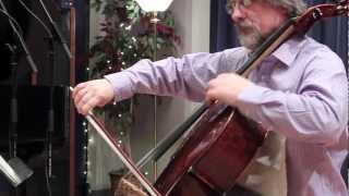 Cellist Daniel Veis from KPR's LIVE Performance Studio