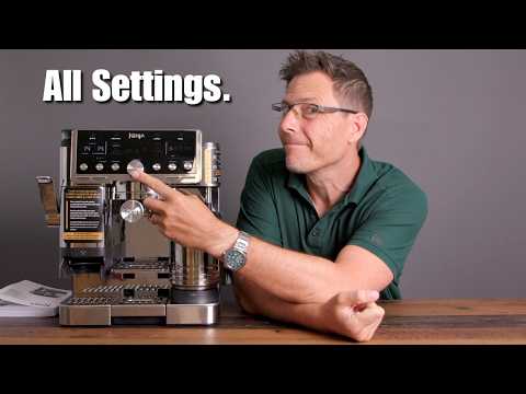 Ninja Luxe Cafe Pro - All the Settings & Factory Reset
