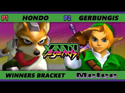 Xanadu Legends 3 - Hondo (Fox) Vs. Gerbungis (Link) Smash Melee - SSBM