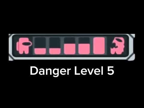 The danger mode levels in among us (Hide n Seek)