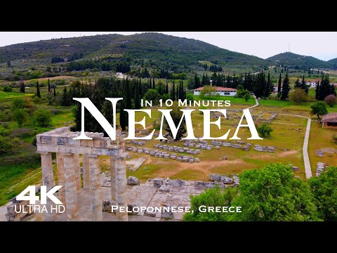 NEMEA 🇬🇷 Νεμέα Drone Aerial 4K | Ελλάδα Greece Πελοπόννησος