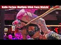 Leila Grey Takes On Katie Forbes Wrestling Action