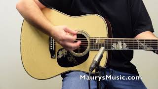 Video thumbnail for The Martin D-42 Purple Martin at Maury's Music by Maury's Music