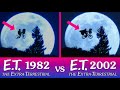 E T The Extra Terrestrial Comparison 1982 Vs 2002