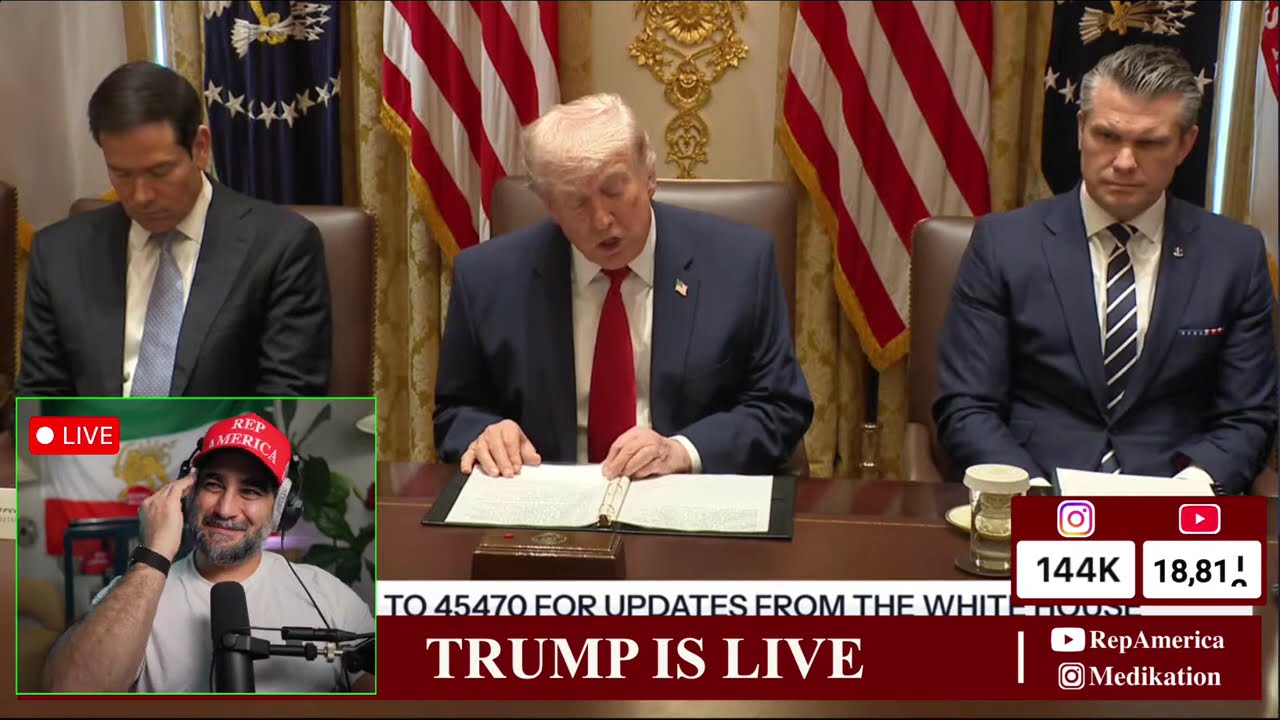 LIVE - LIVE - CPAC Day 1 plus Trump's Cabinet Meeting
