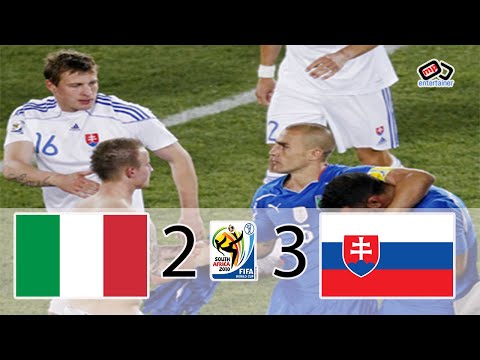Italy vs Slovakia 2010 World Cup Highlights