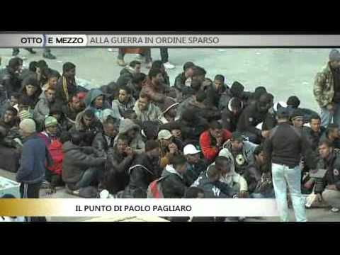 OTTO E MEZZO, IL PUNTO 21/03/2011 - Lampedusa è un problema di tutti