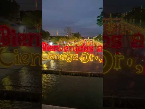 Navidad en ciénaga de oro #pueblos #navidad2025