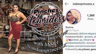 Live Phone Interview with model @indianprincessx