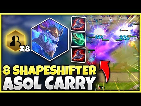 *100% SPELL DAMAGE* THIS IS THE MOST INSANE TFT COMBO (CARRY A SOL) - Teamfight Tactics