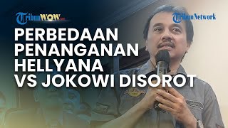 Bandingkan Kasus Hellyana dan Jokowi, Roy Suryo Sentil Keadilan soal Laporan Ijazah