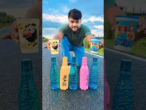 1 Ltr Classic Unique Water Bottle set unboxing 🍼🔥