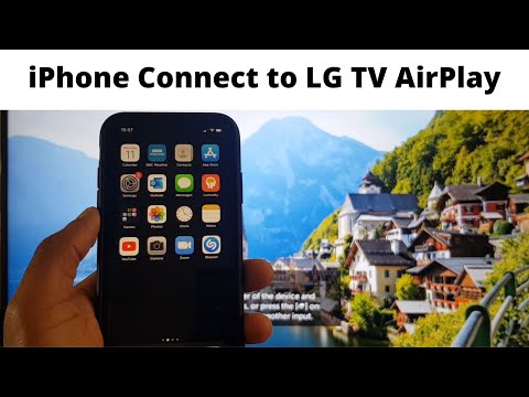 Connect iPhone to LG Smart TV - Airplay
