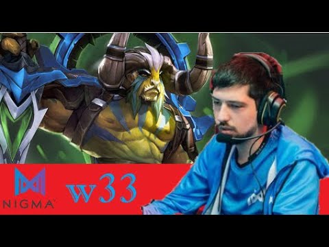 NIGMA w33 - Elder Titan - Midlane [DOTA 2 GAMEPLAY]