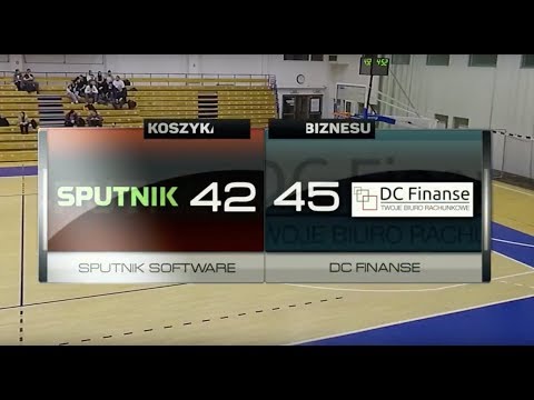 Sputnik Software vs DC Finanse - IV kolejka - Poznań - Koszykarska Liga Biznesu
