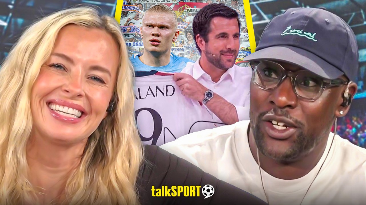 "THERE MUST BE SOMETHING!" Carlton Cole WEIGHS IN on Real Madrid candidate's pledge to sign Haaland!
