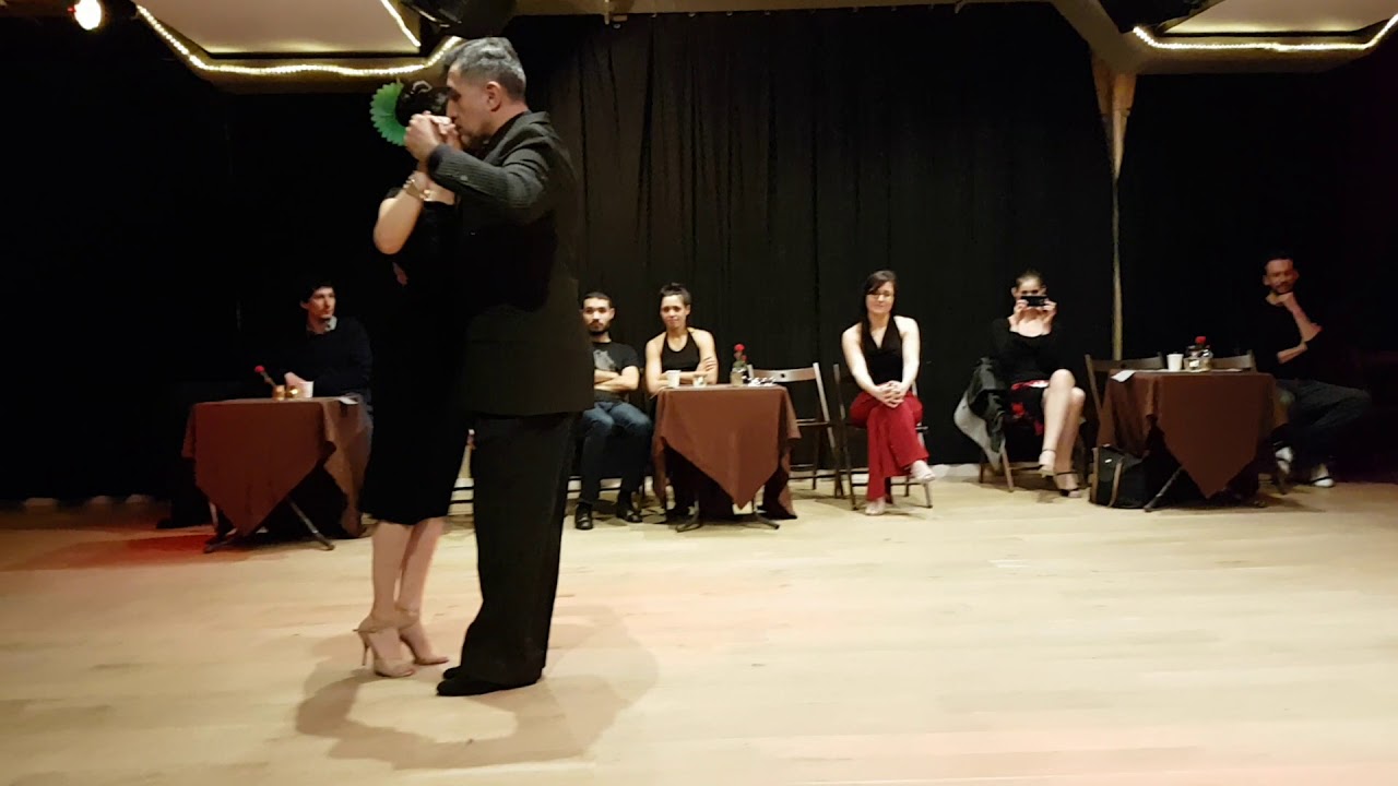 José-Luis Gonzalez & Paulina Cazabon ❤ @  MilOnda 1905  _  Paris  _  Démo 3/4   milonga