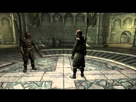 Skyrim Dawnguard Walkthrough Part 1 - Meeting Isran (no commentary)