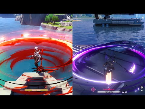 Arlecchino vs Rover Havoc! Gameplay Comparison