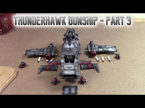 Grey Knights Forgeworld Thunderhawk Gunship - Part 3