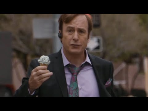 Better Call Saul Clips - Happy Saul Goodman Drops Icecream Because of Nacho (KnockManJo)
